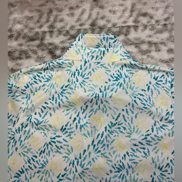 Tournament collection Polo Shirt Women Large Multicolor Light Blue, Yellow - Picture 9 of 12